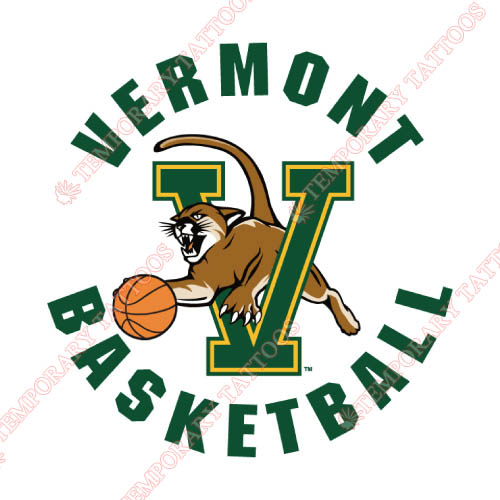 Vermont Catamounts Customize Temporary Tattoos Stickers NO.6810